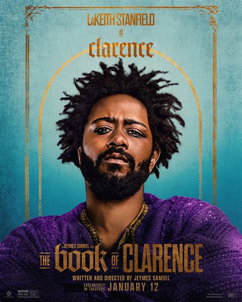 The Book of Clarence (2024) PG-13, 2 hr 9 min. From visionary filmmaker Jeymes Samuel, The Book of Clarence is a bold new take on the timeless Hollywood era Biblical epic. Streetwise but struggling, Clarence (LaKeith Stanfield) is trying to find a better life for himself and his family, make himself worthy to the …